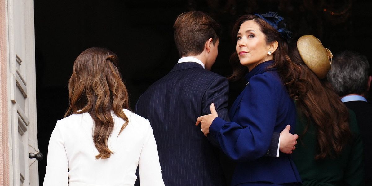 Queen Mary marks important milestone for her twins just days after her father's death