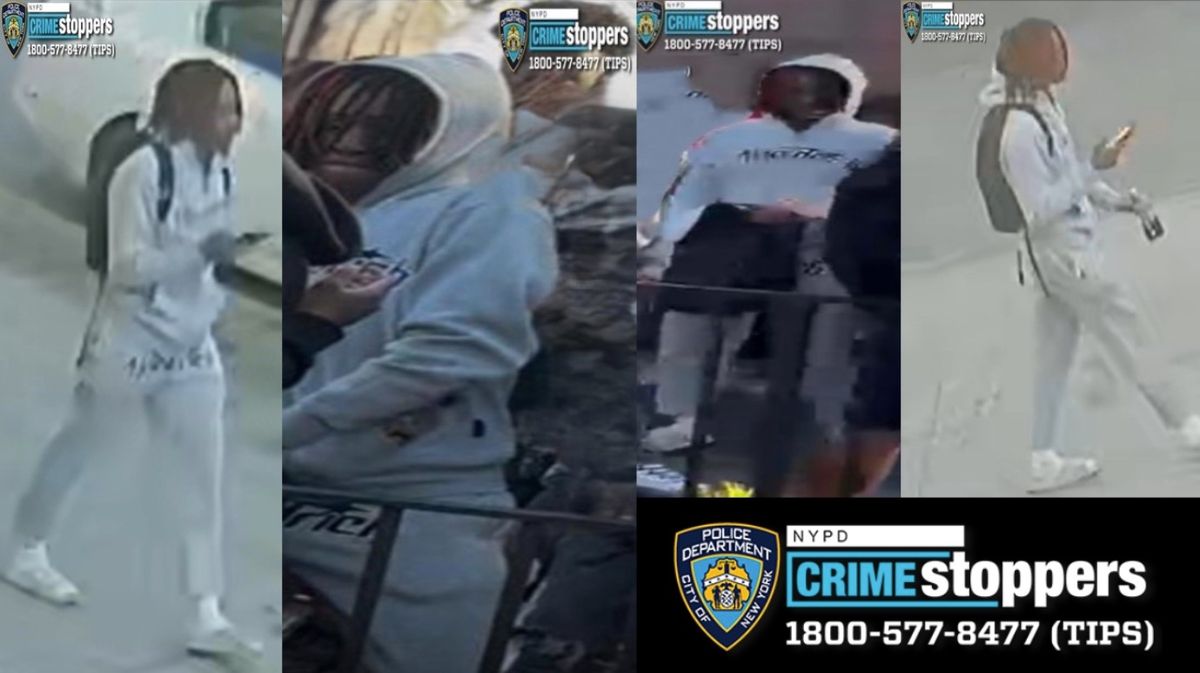 Police have shared images of the suspected gunman