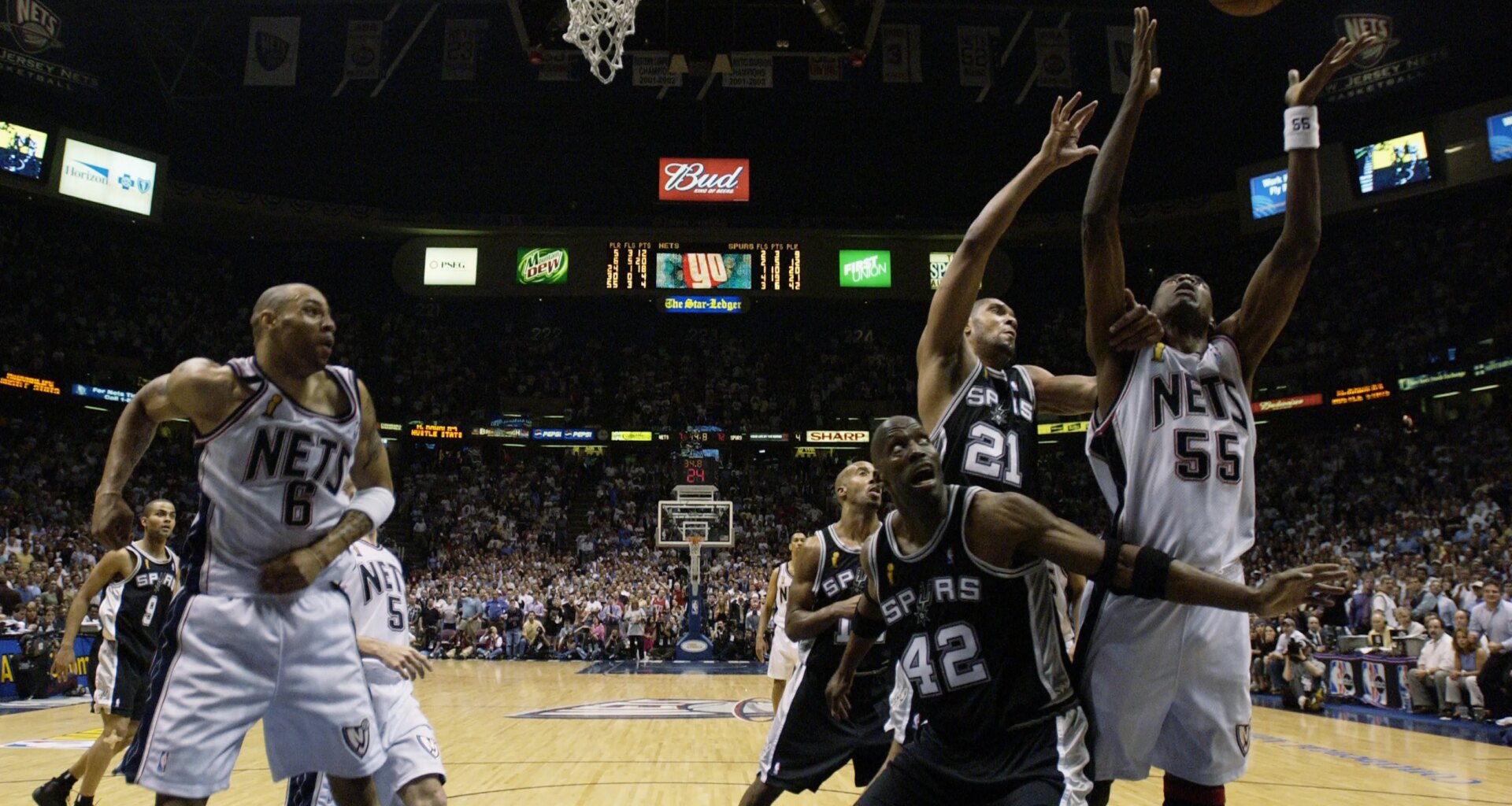 Nets jersey history No. 55