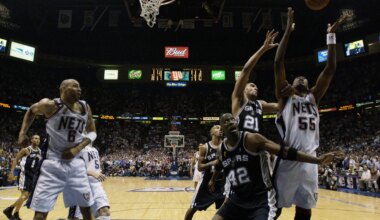 Nets jersey history No. 55