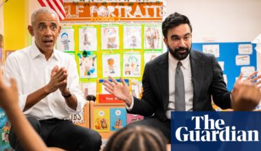 Obama and Mamdani read and sing with New York preschoolers in first meeting | Barack Obama