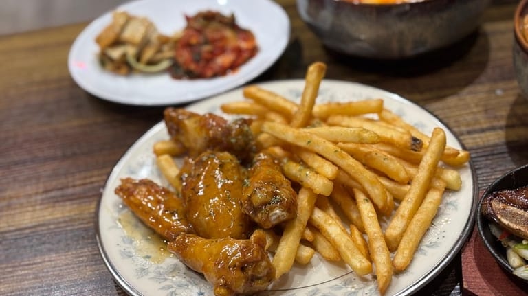 Honey butter wings is a popular new style found on...