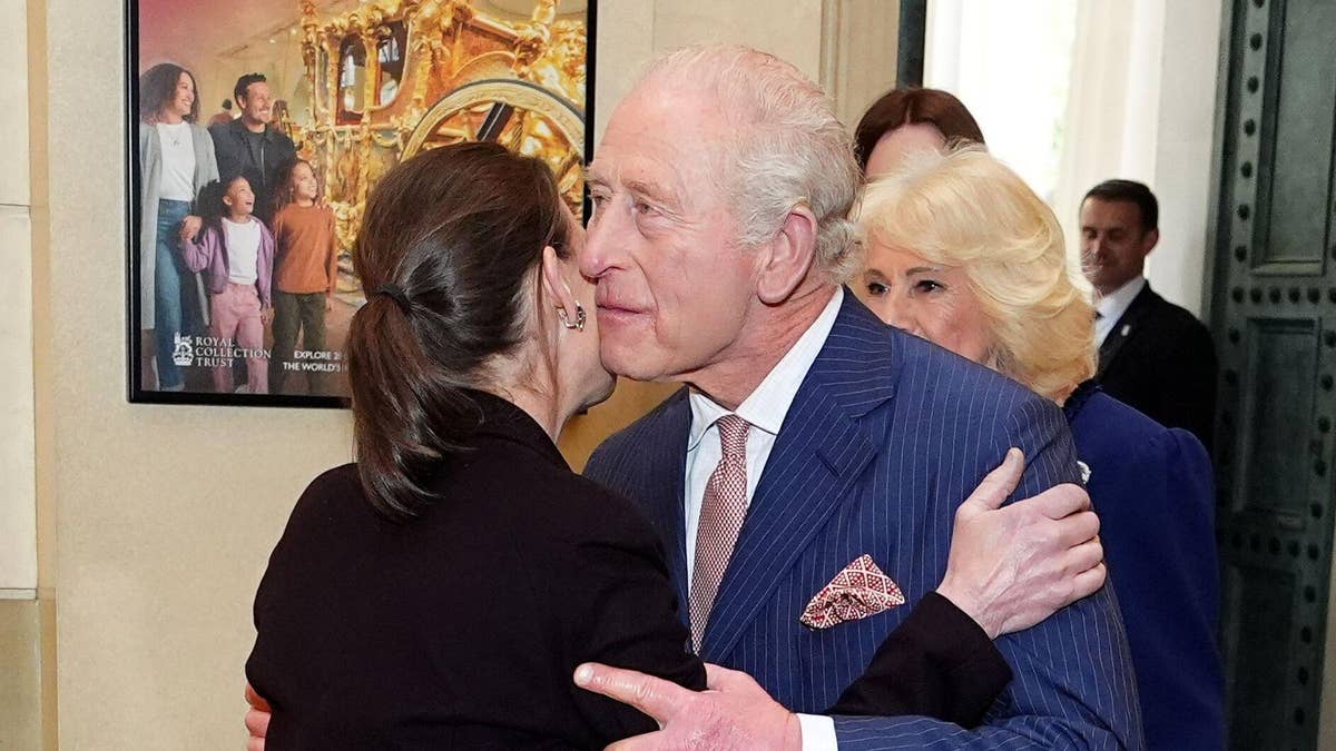 King Charles supported by Lady Sarah Chatto as he honours Queen Elizabeth on the eve of 100th birthday