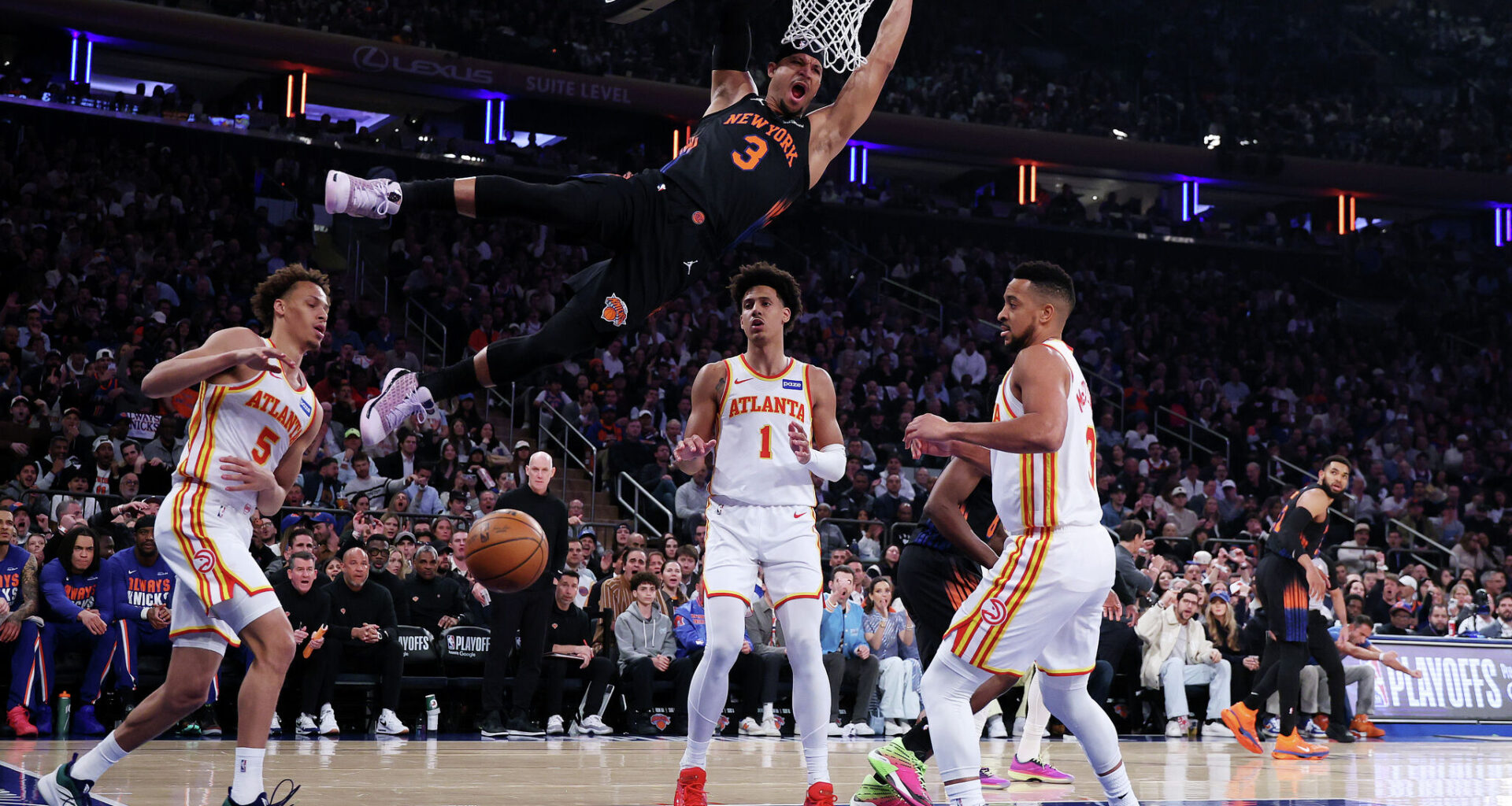 New York seeks crucial Game 2 win at MSG