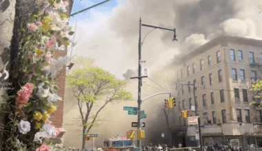 1 killed as fire engulfs multiple floors of Bronx apartment building