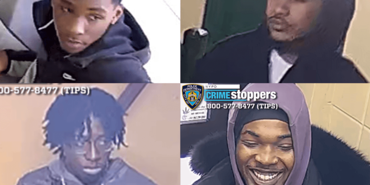 4 sought in violent theft of North Face bookbag in Brooklyn