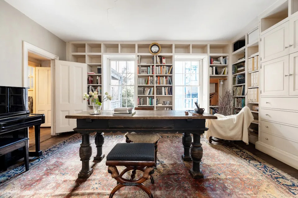 The four-story, wood-frame house is thought to be the last original of its kind available in the neighborhood. Virginia Carey for Brown Harris Stevens