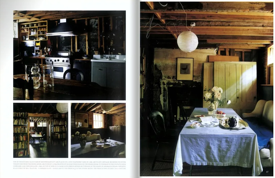 The home was purchased in 1995 by art dealer Peter Freeman and Conjunctions fiction editor Elisabeth Cunnick. Brown Harris Stevens