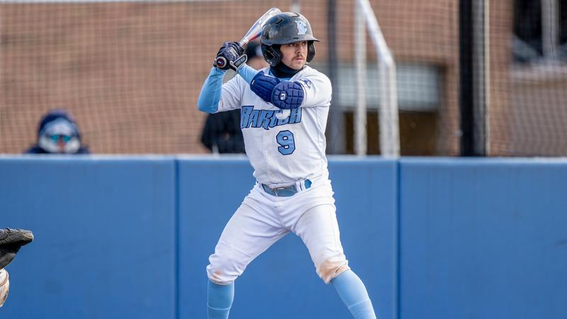 Baseball Defeats St. Joseph's Brooklyn Behind 18-Hit Attack