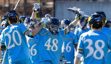 MLAX Huddle vs. Siena (March 7, 2026 in Hamden, CT)