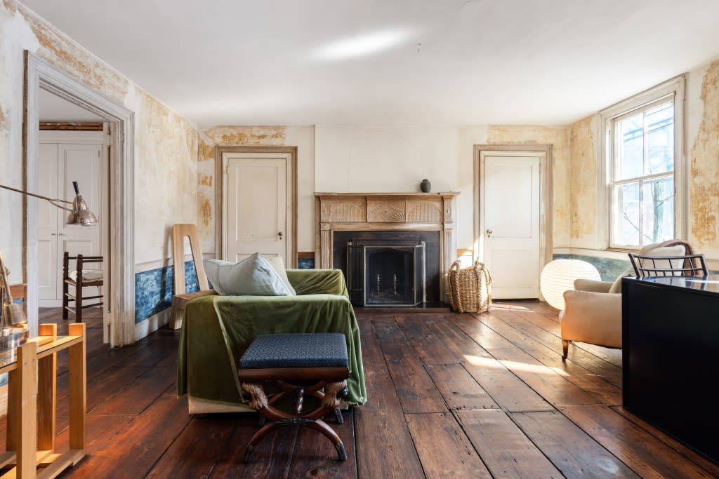 Its floors were built from English timber that crossed the Atlantic as ship ballast. Virginia Carey for Brown Harris Stevens