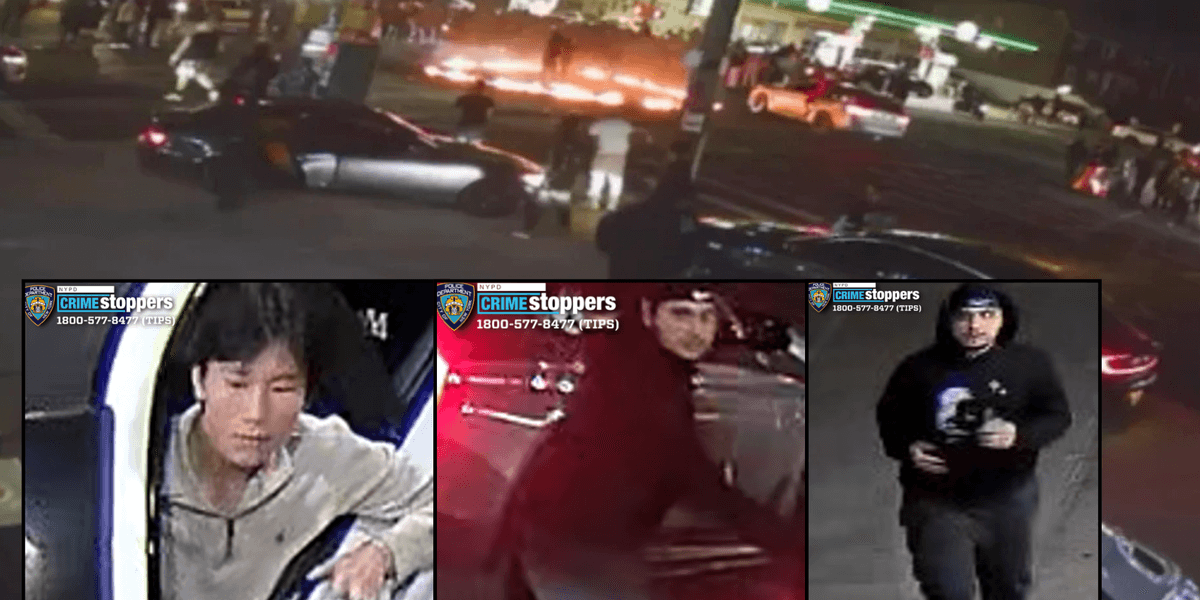 NYPD releases new images of suspects in Queens 'ring of fire' street takeover