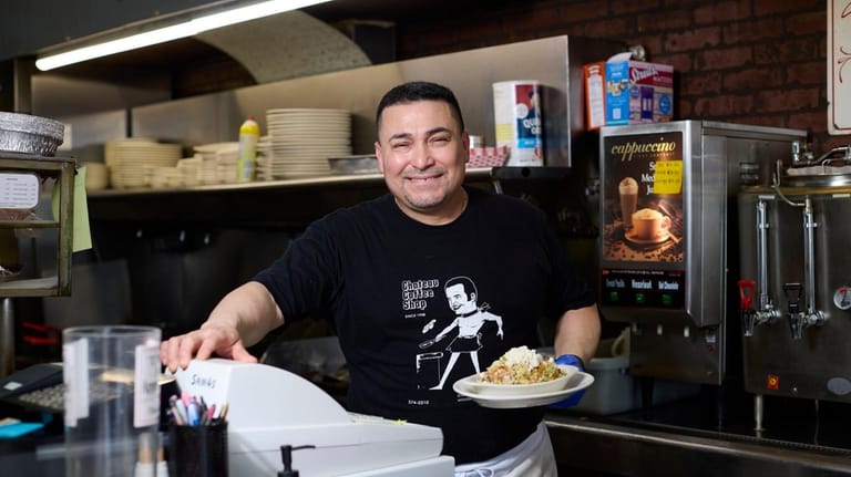 Chateau Coffee Shop owner Dario Fuentes.