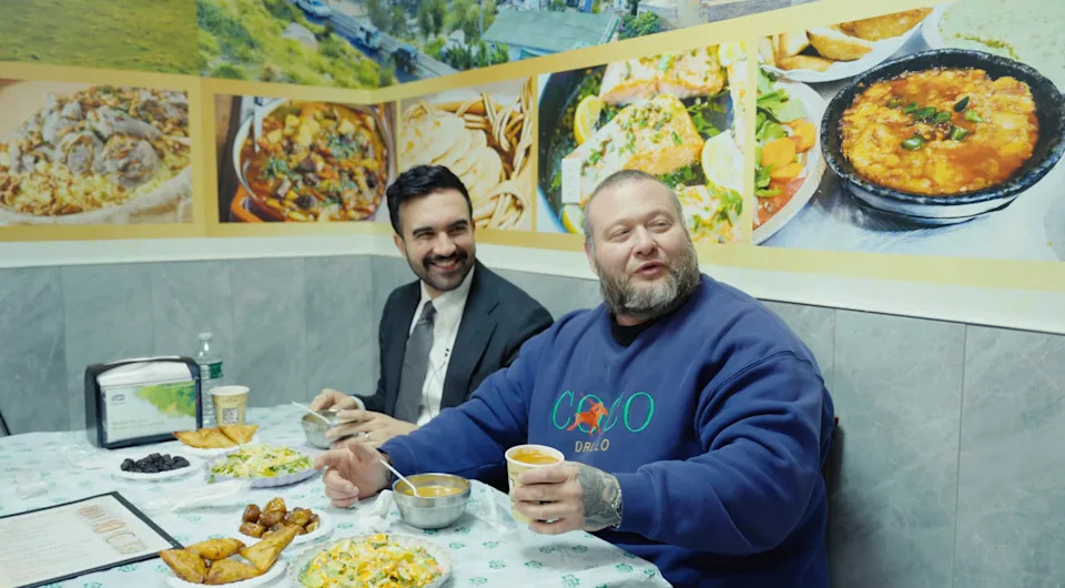 Zohran Mamdani and Action Bronson