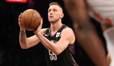 Nets jersey history No. 55