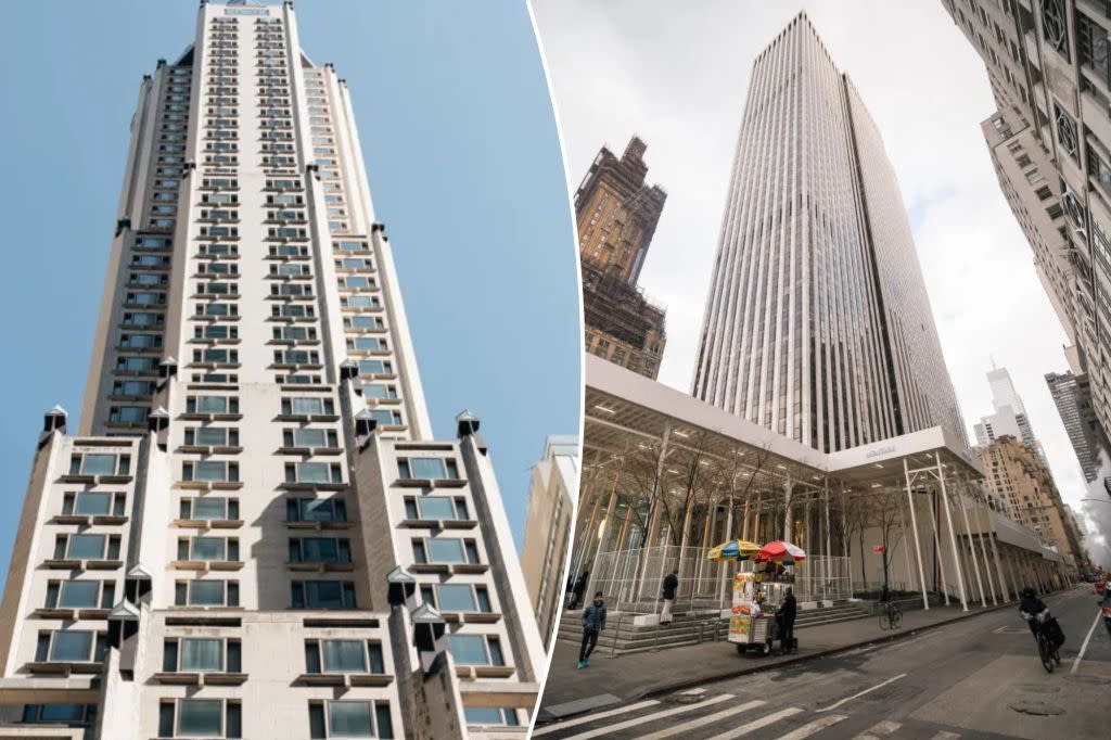 The Four Seasons Hotel New York and the GM Building will be its neighbors. Four Seasons Hotel New York; Stefano Giovannini for NY Post