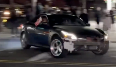 NYPD arrests Bronx man in Queens car takeover, 7 still sought