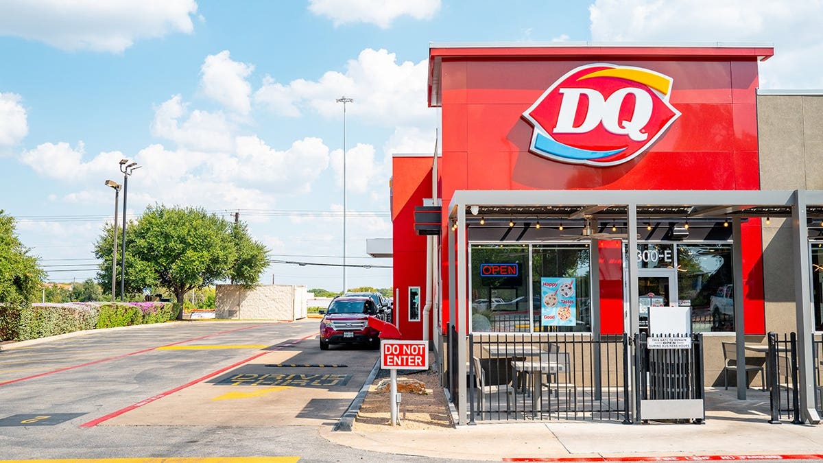 Dairy Queen restaurant building in Austin, Texas