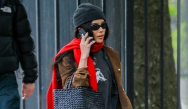 Zoë Kravitz Makes a Solo Outing in NYC Wearing Multiple Accessories from the Row