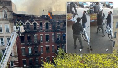 Survivors jump from fire escapes in fatal Bronx fire as bystanders help save lives – The Morning Sun