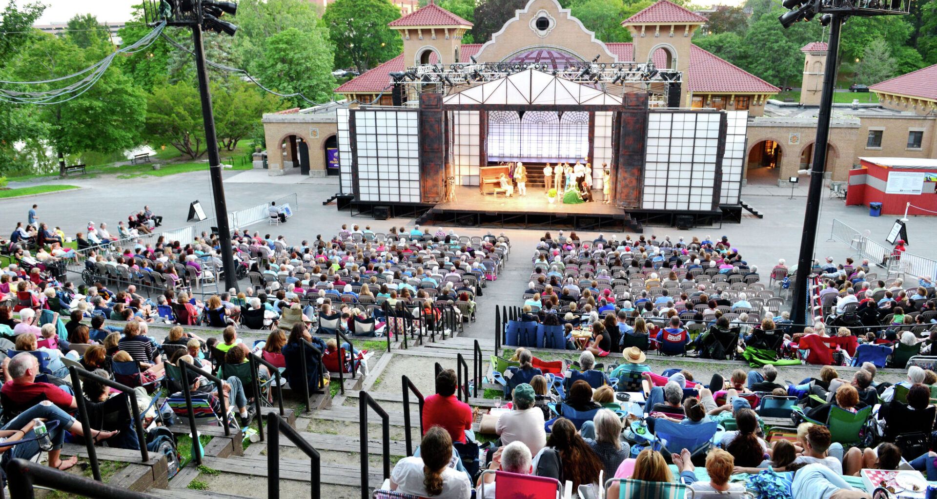 Park Playhouse, a summer staple at Albany's Washington Park amphitheater, will produce only one musical there this summer, for 10 days at the end of August, with other three shows being staged at Cohoes Music Hall.