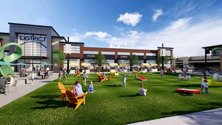 The owner of The Shops on Broadway plans to redevelop...
