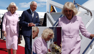 Queen Camilla appears to send hidden message with jewellery amid US arrival