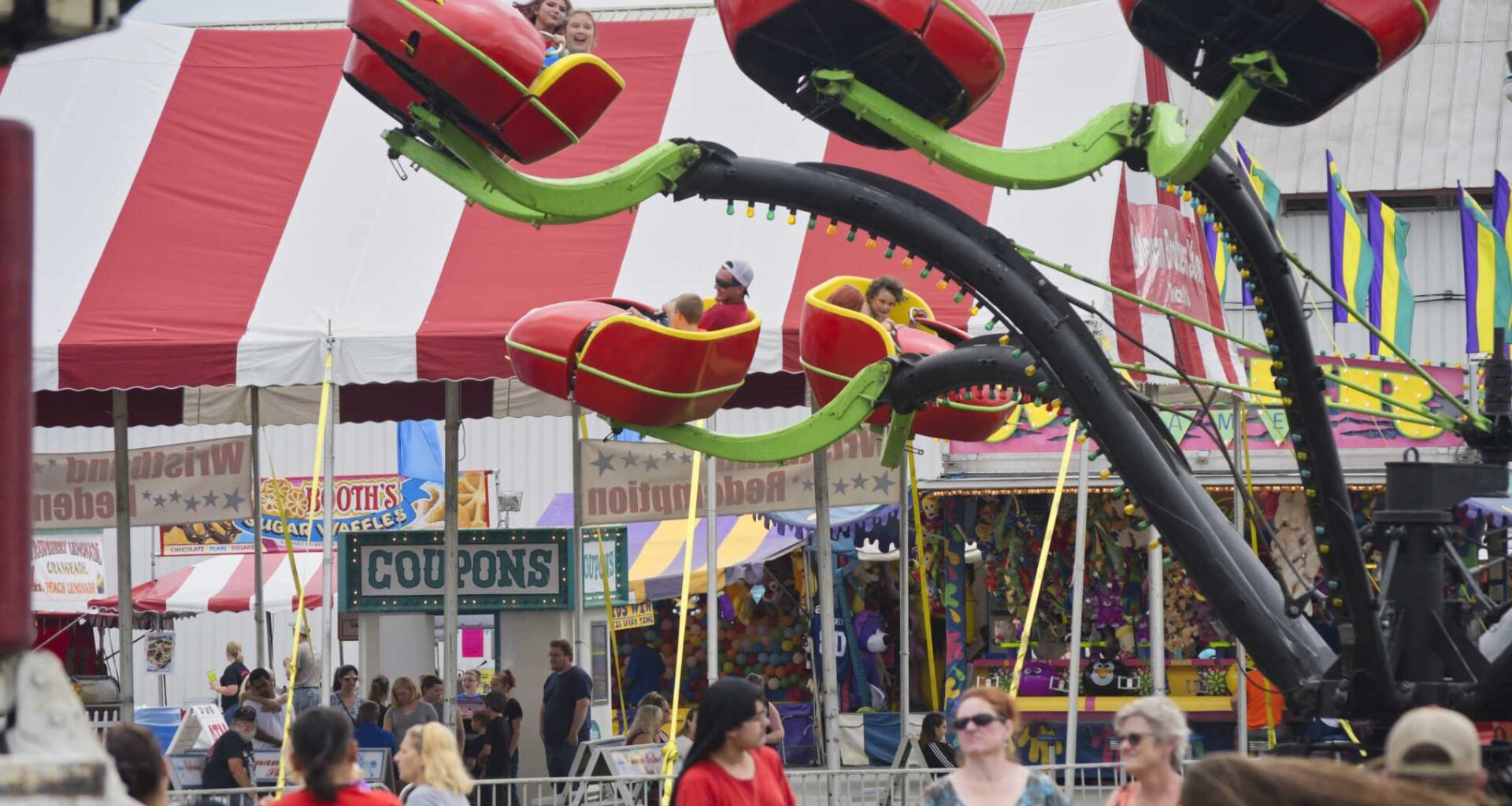 A local fair promoted Constantino's campaign. It was likely illegal
