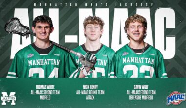 Trio Selected for MAAC Men's Lacrosse All-Conference Teams