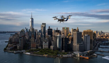 Electric Air Taxis Are Flying Over NYC This Week: See Pictures