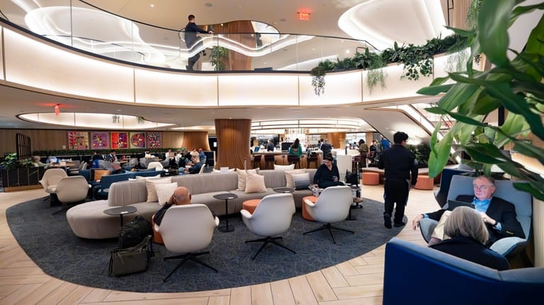 The Chase Sapphire Lounge by The Club offers a mix...