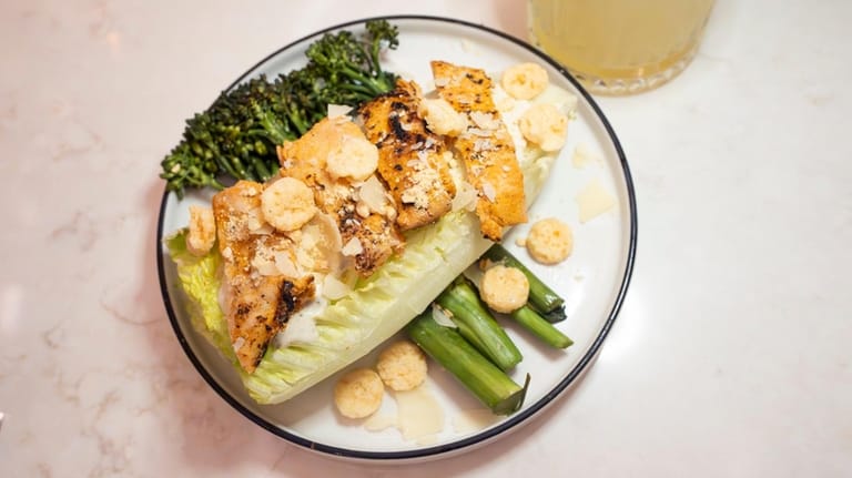 Sit down for a Caesar salad and more New York-style...