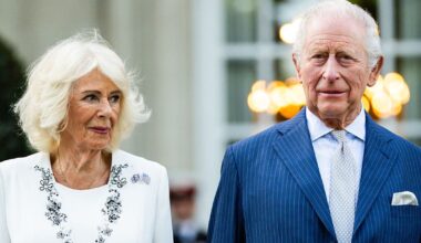 King Charles and Queen Camilla in NYC today