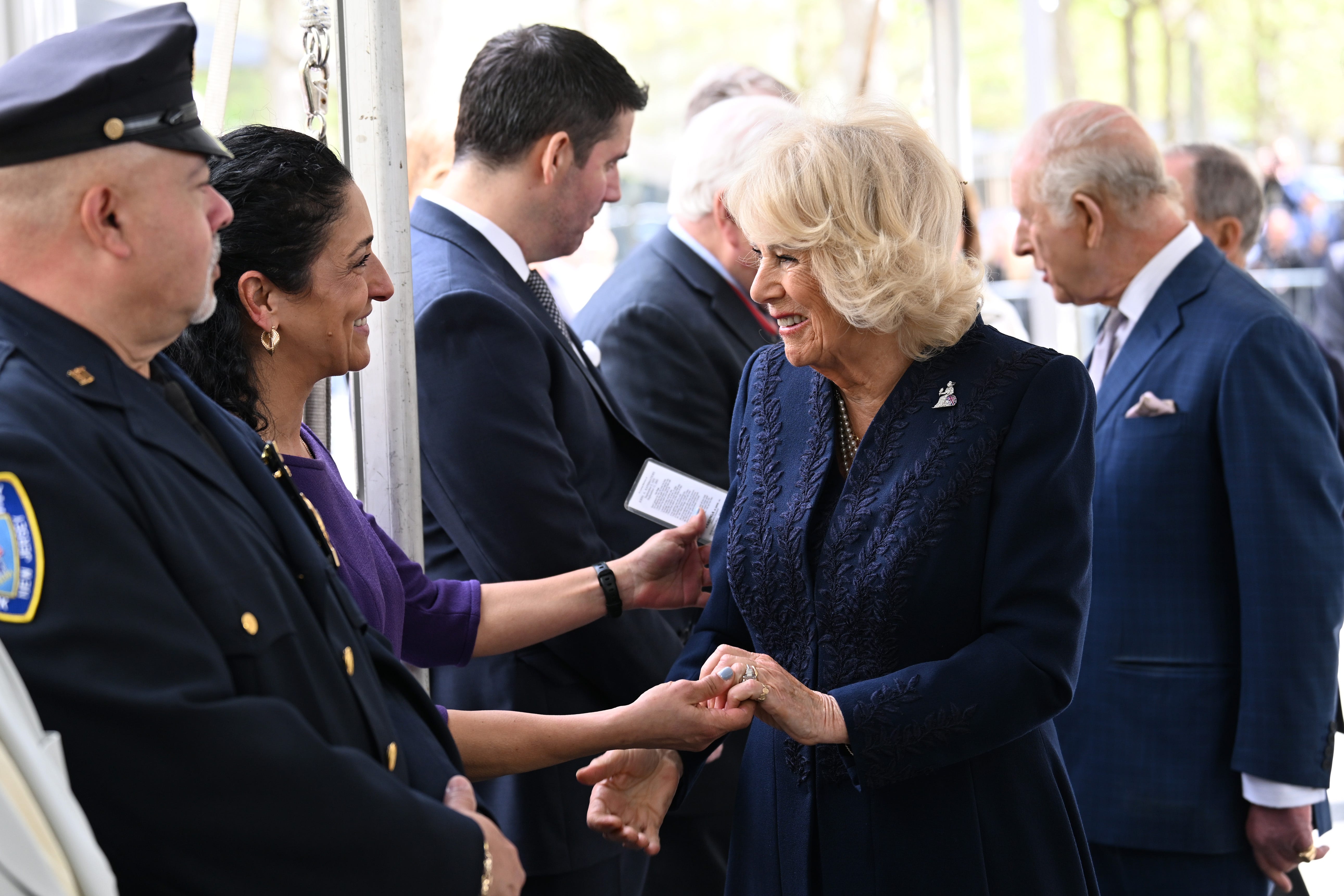 King Charles III And Queen Camilla Visit New York City During Their US State Visit