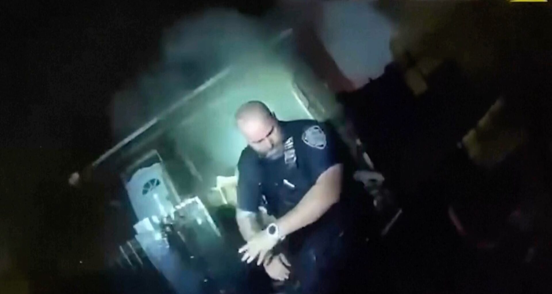 Massive explosion at NYC home sends police officers flying