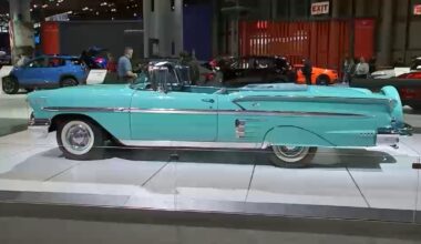 New and vintage cars and trucks take the stage at the New York International Auto Show at NYC's Javits Center