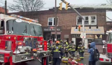 Valley Stream fire destroys businesses, apartments on Long Island on Easter Sunday