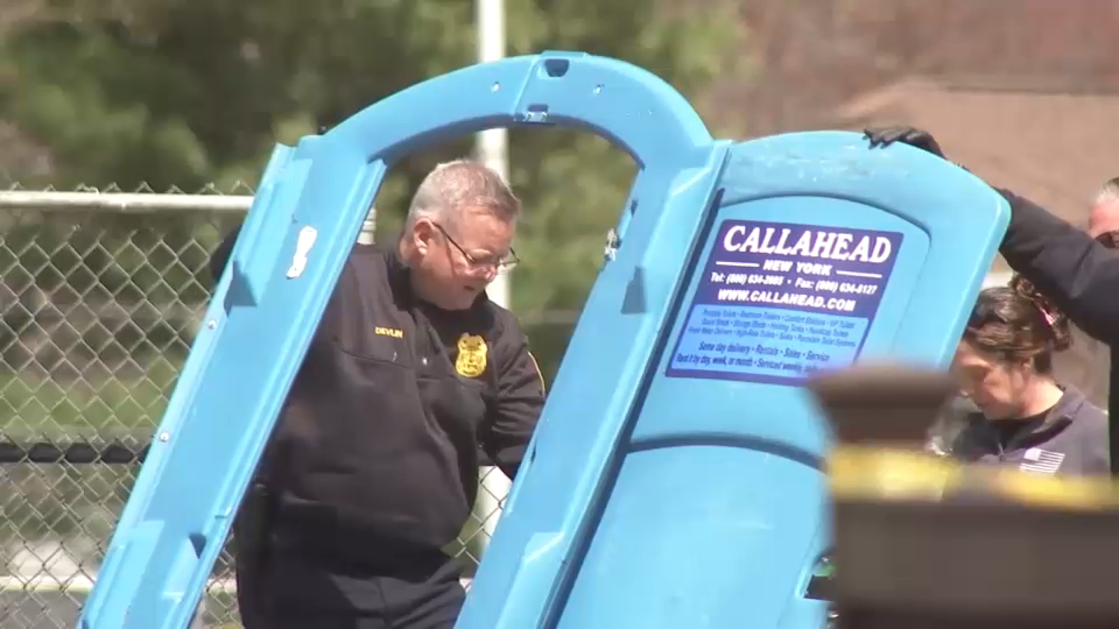 Portable toilet explodes in Yonkers Bregano Park; police believe fireworks may have caused blast