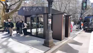 Nation's 1st hub for delivery workers to rest, recharge opens in Lower Manhattan, NYC