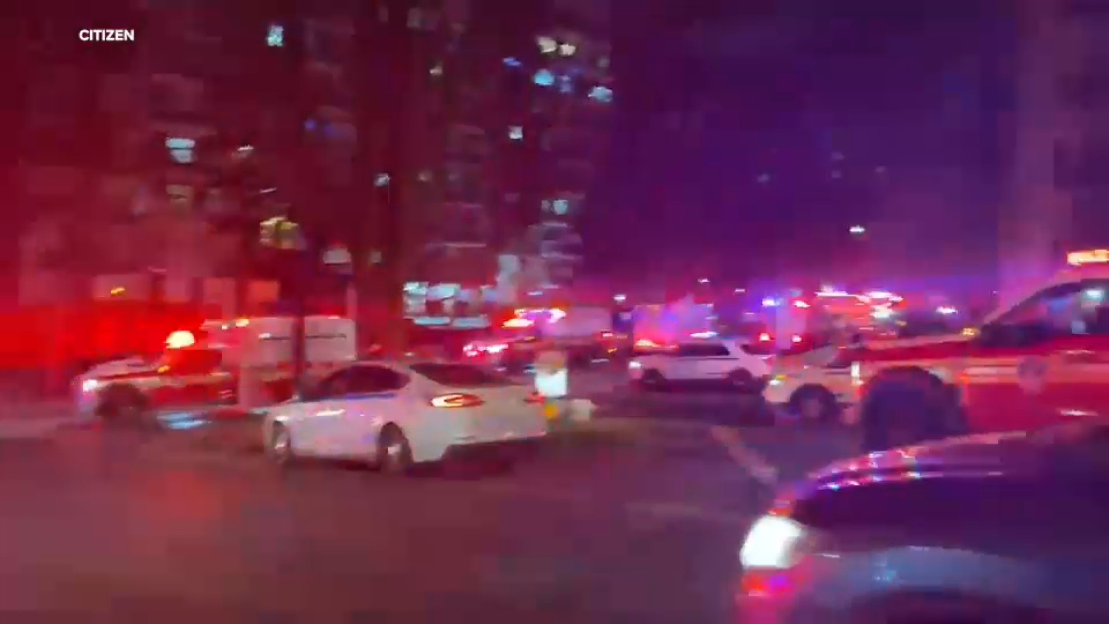 EMS workers taken to the St. Barnabas Hospital after responding to call in the Bronx