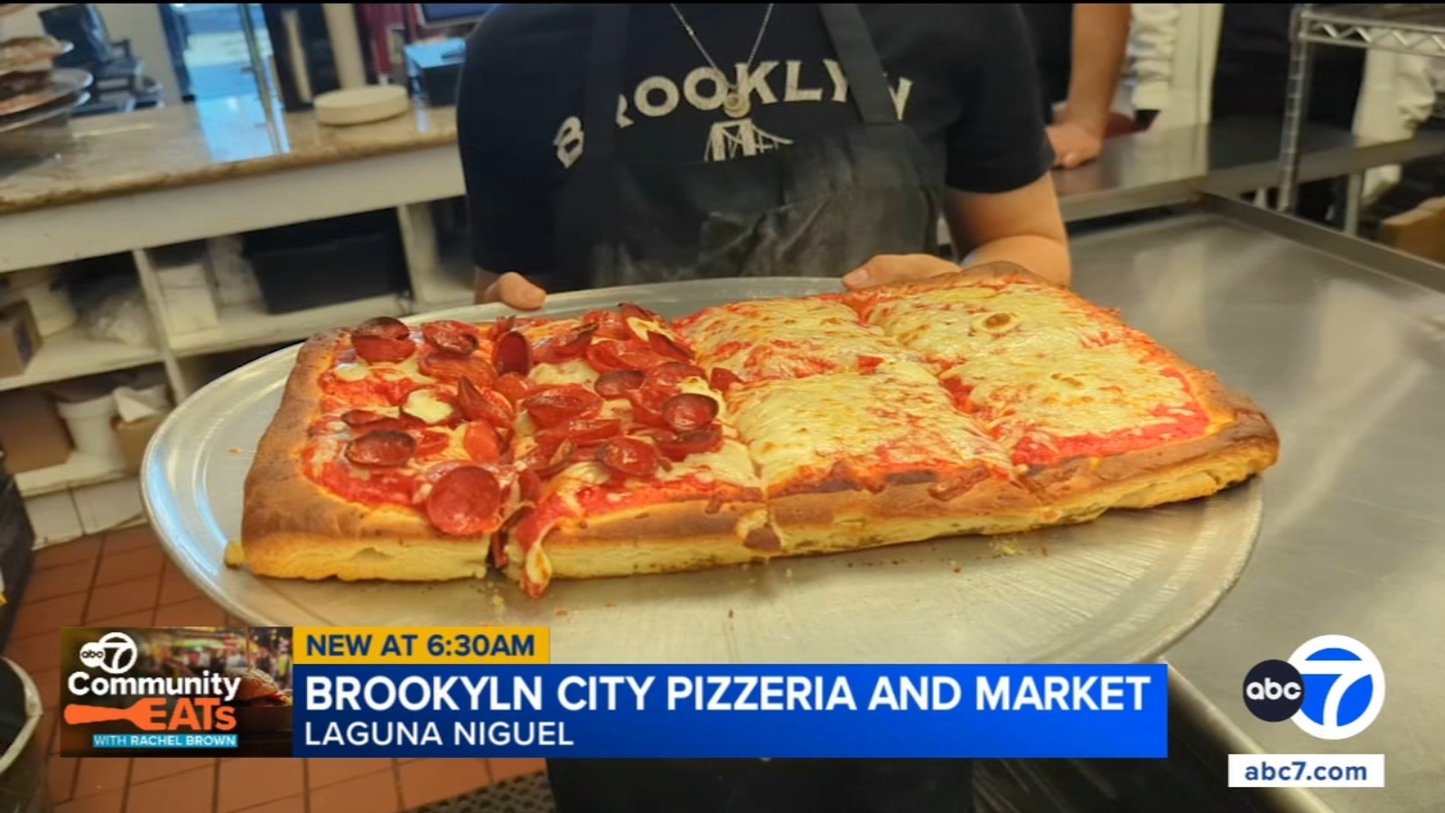 Brooklyn City Pizzeria & Market: Real New York taste draws diners to Laguna Niguel, no flight required - ABC7 Community Eats