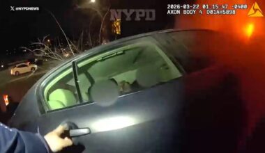 Troopers, NYPD officers pull passengers from fiery wreck on Grand Central Parkway in Queens, NYC