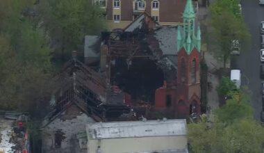 Fire destroys rectory, damages vacant Astoria, Queens church; 6 firefighters hurt