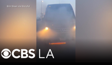 Southern California woman escapes burning Uber in New York
