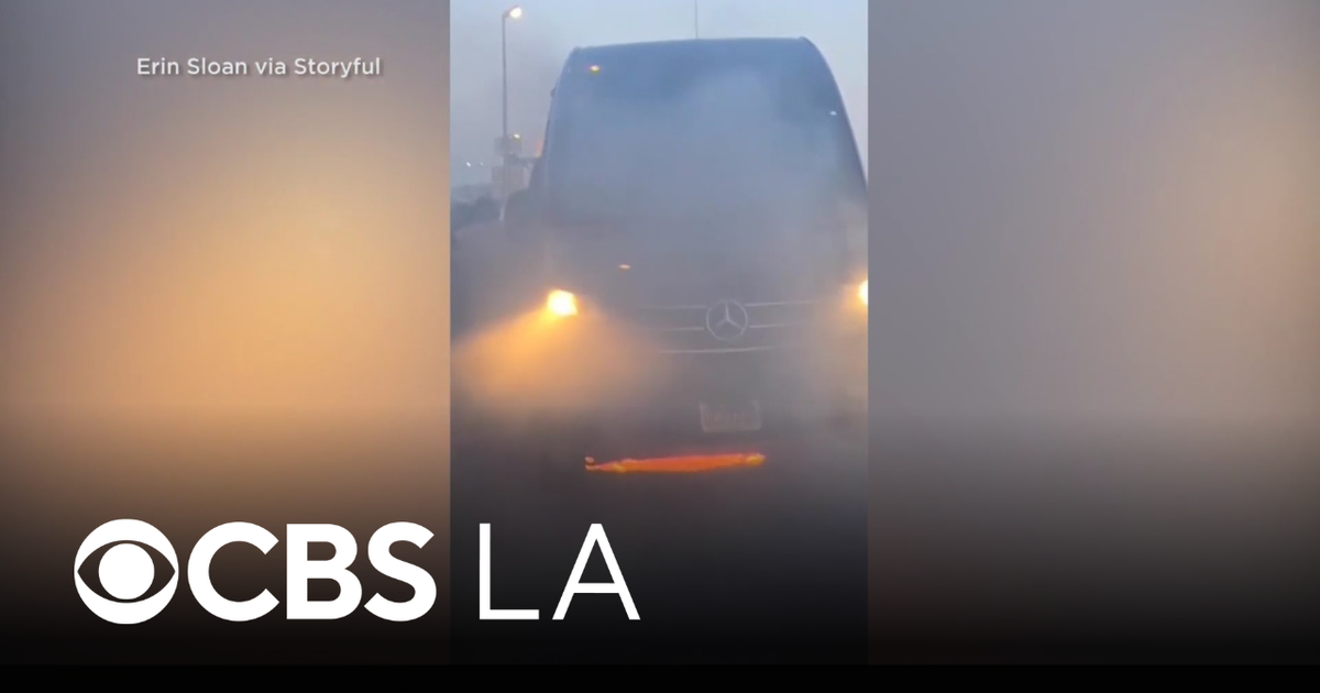 Southern California woman escapes burning Uber in New York