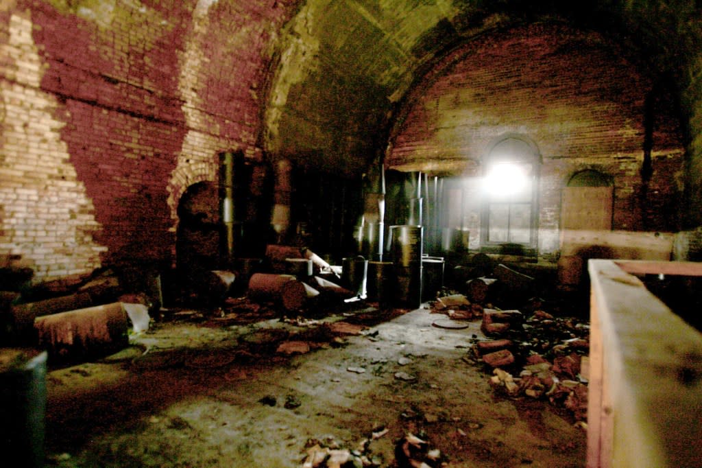 Some of the abandoned vaults were prepped to be used as nuclear disaster shelters in the 1960s. REUTERS