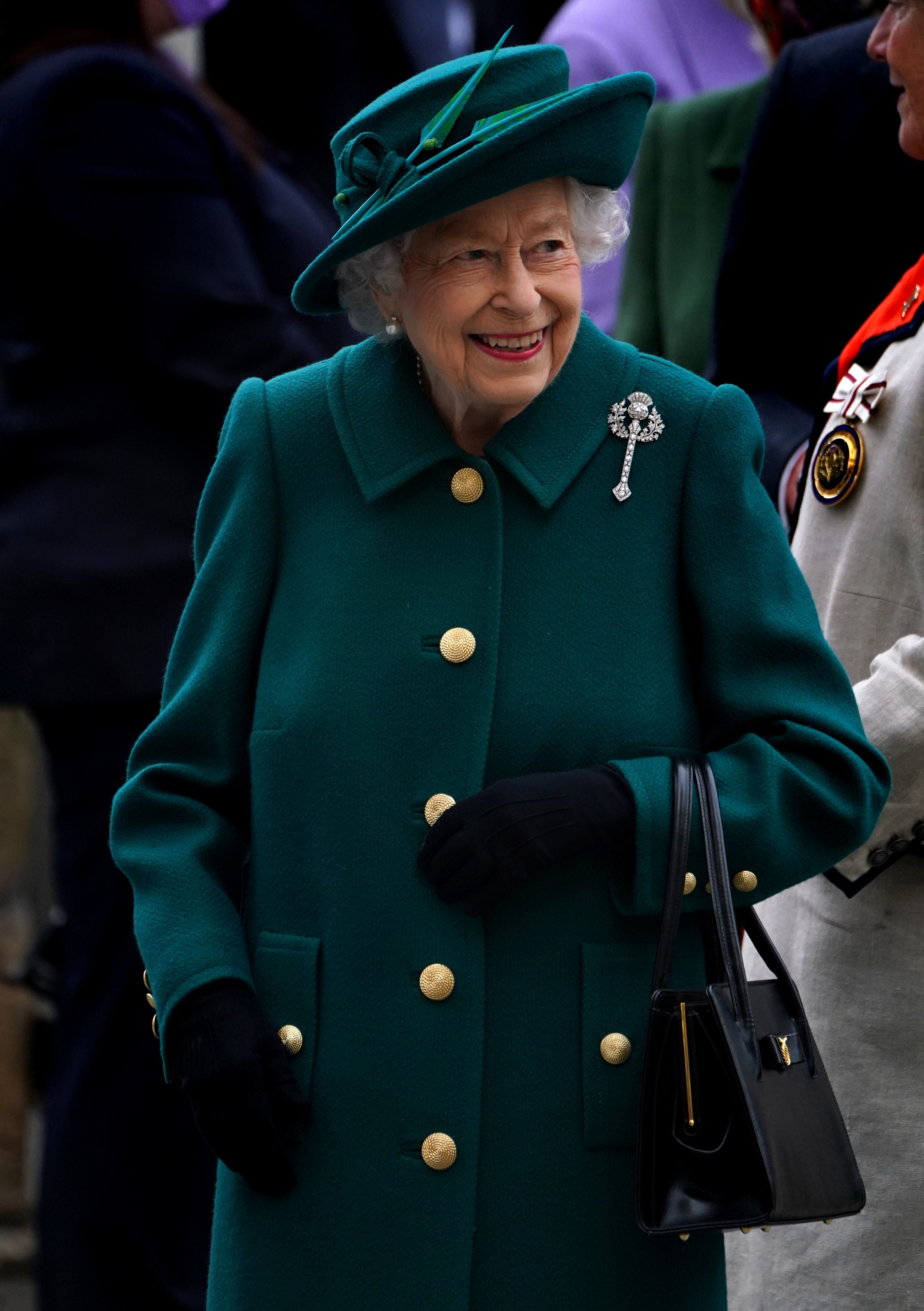 Queen Elizabeth Attends The Opening Of The Scottish Parliament