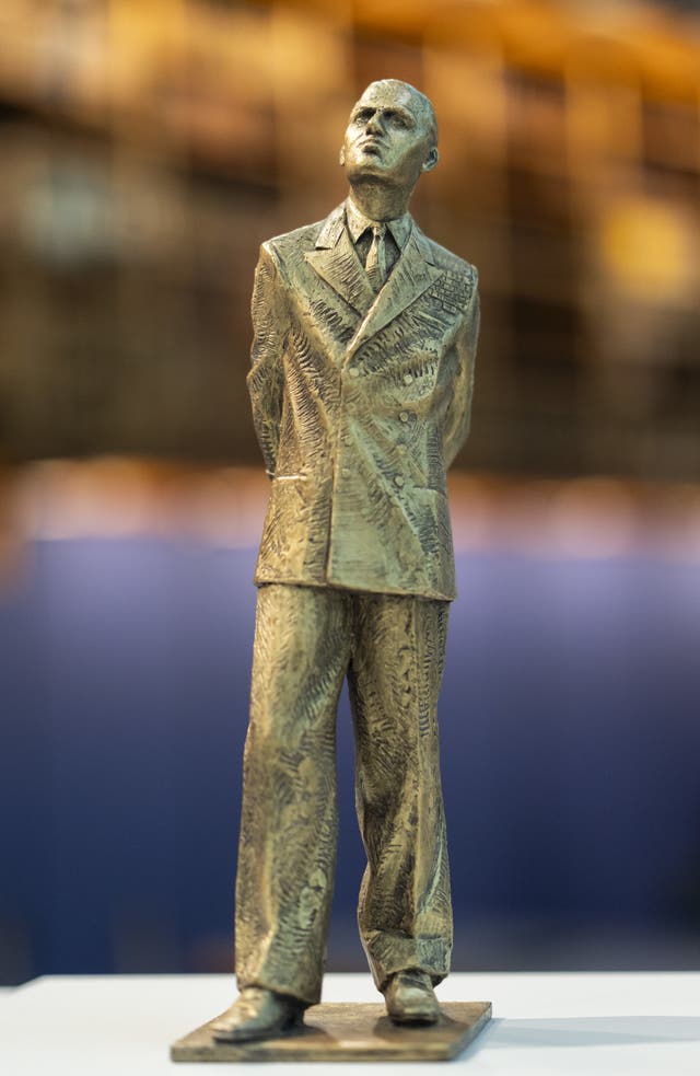 A statue of Prince Philip