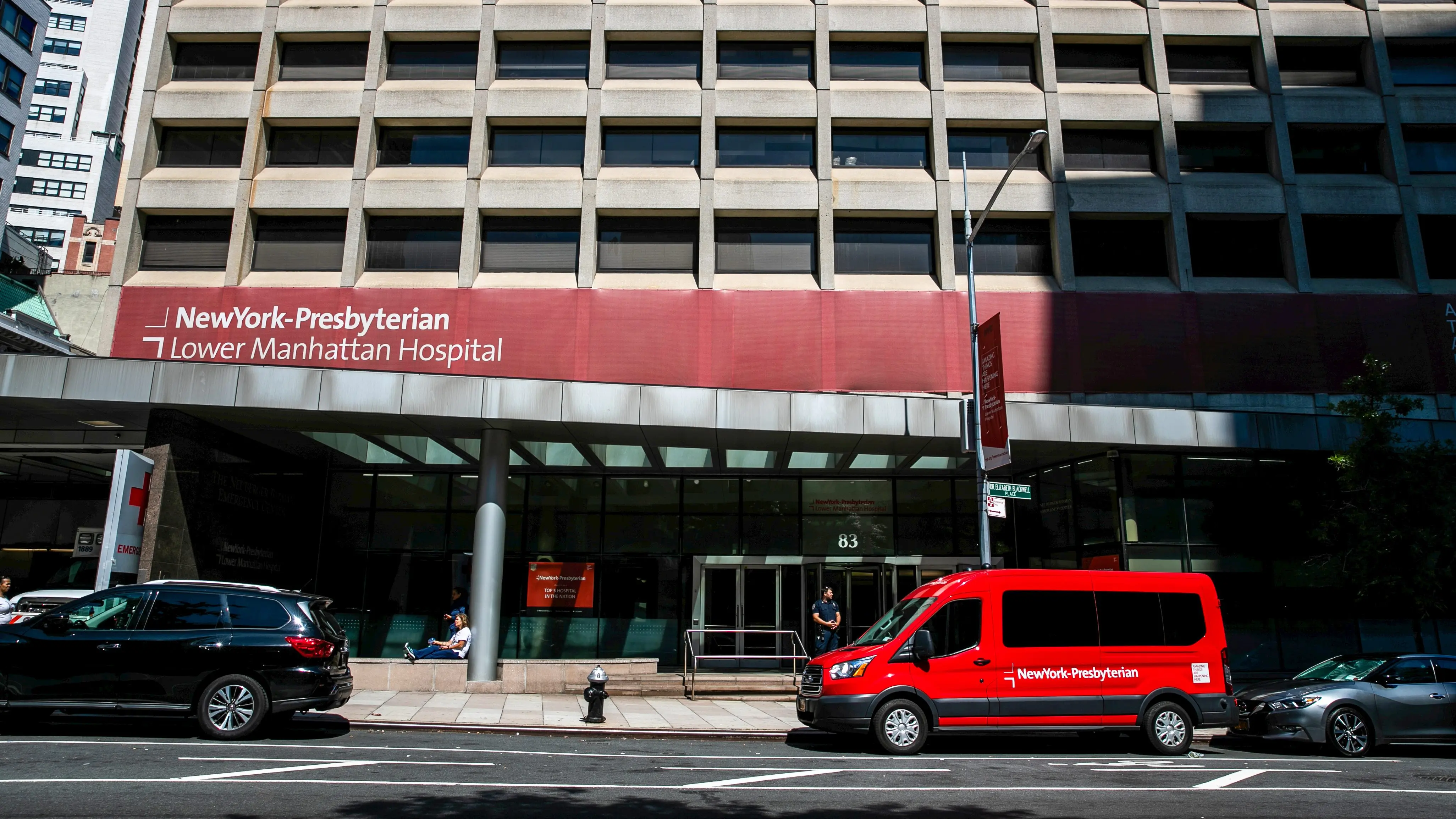 an-exterior-of-new-york-presbyterian-lower-manhattan-hospital-where-jeffrey-epstein-body-transported-in-manhattan-borough-of-new-york-city