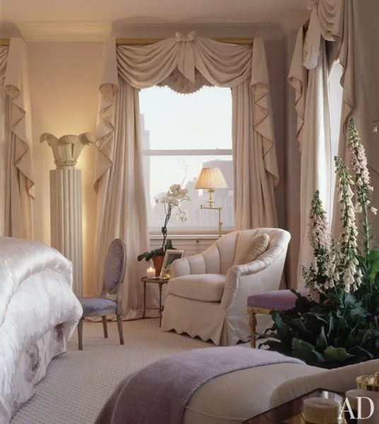 A corner of Carey’s bedroom, from the 2001 tour.